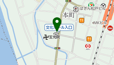 セキ時計メガネ店本店の地図画像