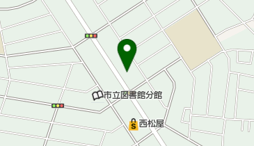 ティファニー美容室の地図画像