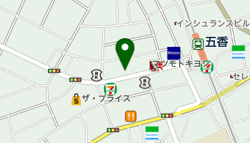 ロミアン 本部の地図画像