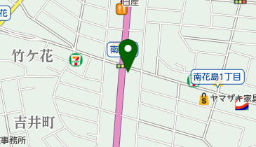 ペットサロンリリー 南花島店の地図画像