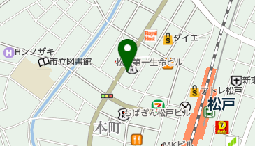 三金商店の地図画像