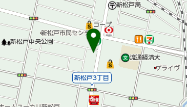 住友生命保険相互会社北千葉支社新松戸みらい支部の地図画像