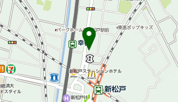 ビジネス第一ホテル新松戸の地図画像