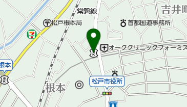 中央労働金庫松戸支店の地図画像