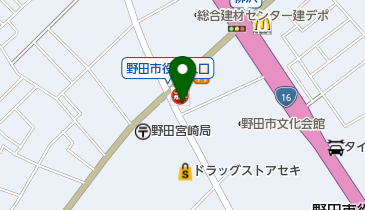 渡辺燃料店の地図画像