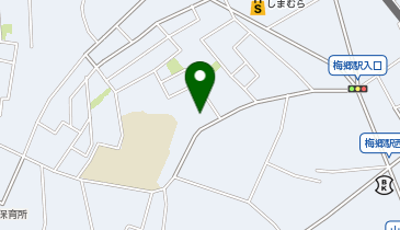 ウメサトスタディホールの地図画像