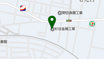 杉谷金属工業野田工場の地図画像