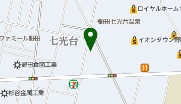 野田市 七光台子ども館の地図画像