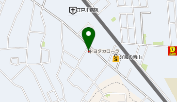 トヨタカローラ千葉株式会社野田店の地図画像
