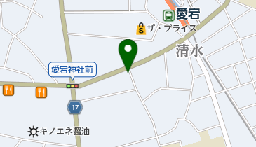 有限会社新井自動車の地図画像