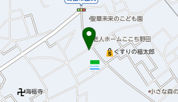 あおば整骨院の地図画像