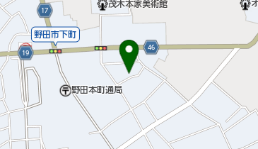 岡田工業の地図画像