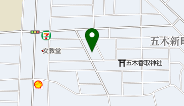 カットサロンチャンピオンの地図画像