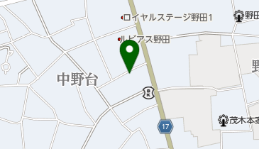 倉持理容の地図画像