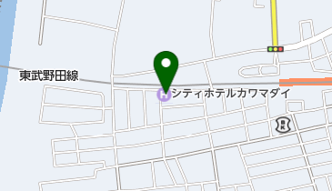 ホテルカワマダイの地図画像