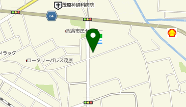 昭月堂化粧品店の地図画像