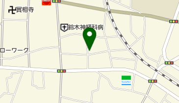 洋裁付属のハナヤの地図画像