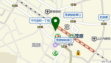 ちばぎん証券株式会社茂原支店の地図画像