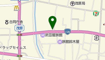 小関ふとん店の地図画像