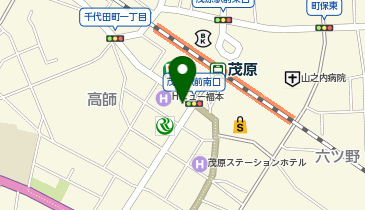 三越 茂原の地図画像