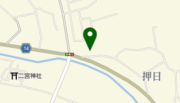 中村理容押日店の地図画像