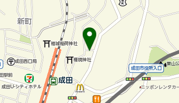 中国ソフト整体院の地図画像