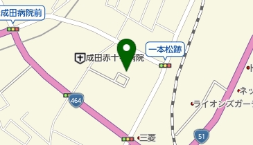 美容室いちのせの地図画像