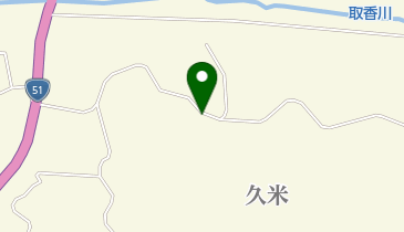 有限会社夏海石油の地図画像