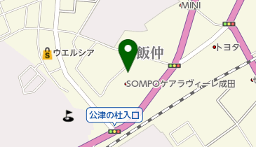 成田エコハウス株式会社の地図画像