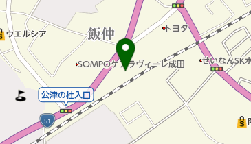 株式会社ナカムラ成田営業所の地図画像