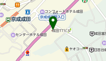 明治安田生命保険相互会社 成田支社の地図画像