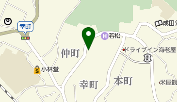 有限会社上総屋の地図画像