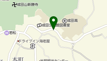 磯山理容店の地図画像