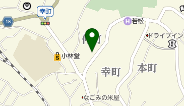 有限会社鰻福亭の地図画像