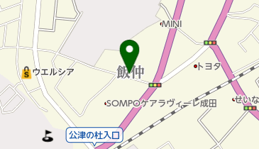 フィッシュサービスの地図画像