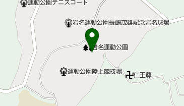 佐倉市 青少年センターの地図画像