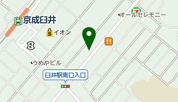 臼井ダンススクールの地図画像