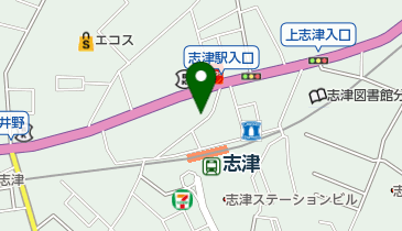 丸京精肉店の地図画像