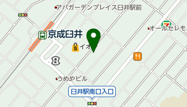 CPカドゥー臼井店の地図画像