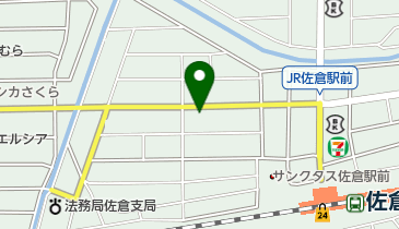 住友生命保険相互会社北千葉支社 佐倉センター支部の地図画像