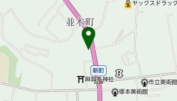 理容コイデの地図画像