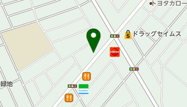 ヘアークリエイト21の地図画像