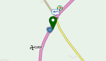 山本理容店の地図画像