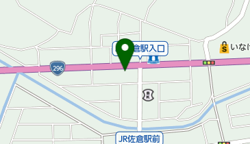 ピザーラ佐倉店の地図画像