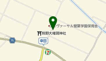 三幸園の地図画像