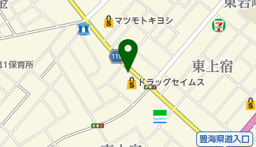 有限会社白樺の地図画像