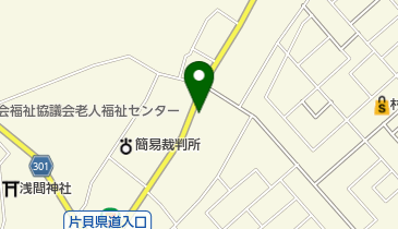 田中家具店の地図画像