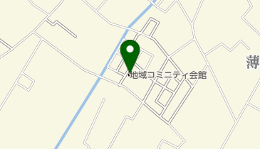 家徳公民館の地図画像