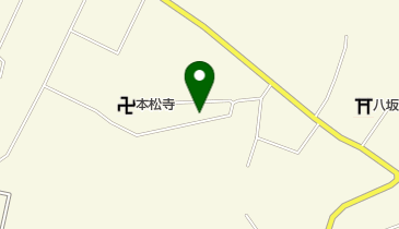 東金市松之郷公民館の地図画像