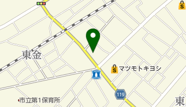 白洗舎の地図画像